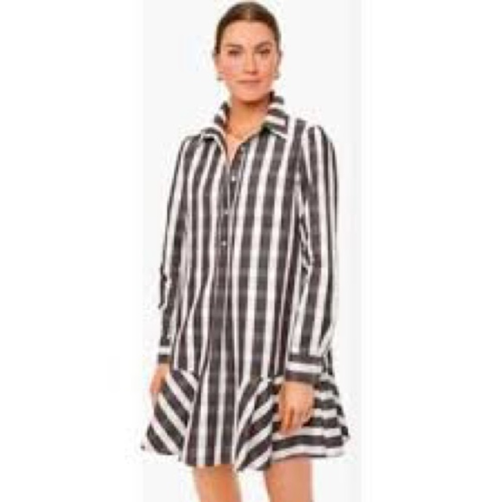 Tuckernuck Expresso Check Callahan Dress